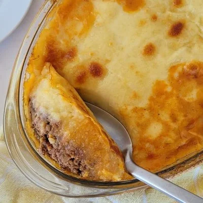 Recipe of Purê de Batata com Carne Moída on the DeliRec recipe website