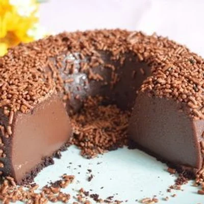 Recipe of Chocolate Pudding (Brigadeirão) on the DeliRec recipe website