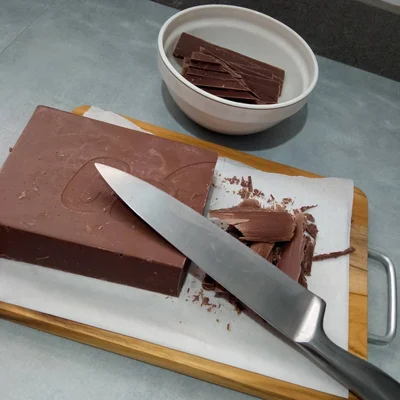 Recipe of chocolate ganache on the DeliRec recipe website