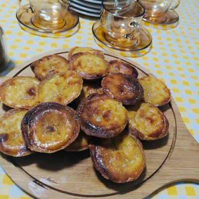 Recipe of Pastel de nata (Pastel de Belém) on the DeliRec recipe website