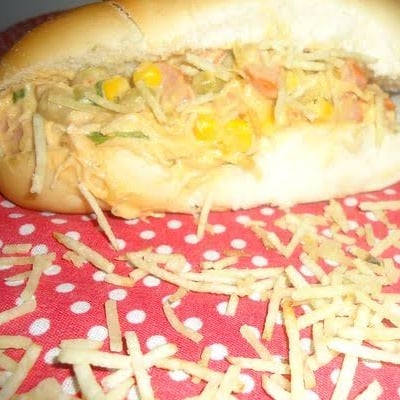 Foto da Hot Dog Ao Molho Branco - receita de Hot Dog Ao Molho Branco no DeliRec