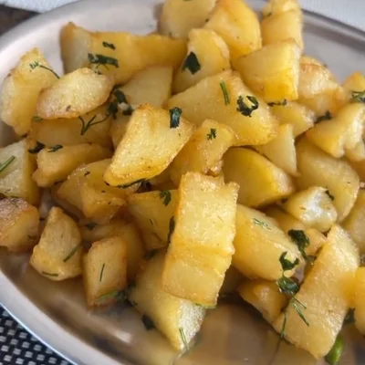 Recipe of seasoned potato on the DeliRec recipe website