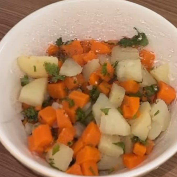 Photo of the steamed vegetables – recipe of steamed vegetables on DeliRec