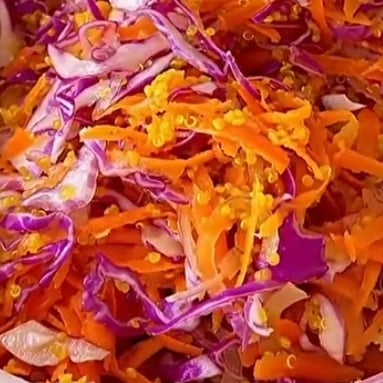 Photo of the red cabbage salad – recipe of red cabbage salad on DeliRec