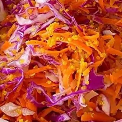 Recipe of red cabbage salad on the DeliRec recipe website