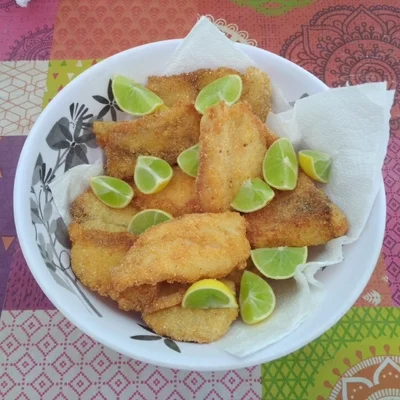 Recipe of crispy fish on the DeliRec recipe website