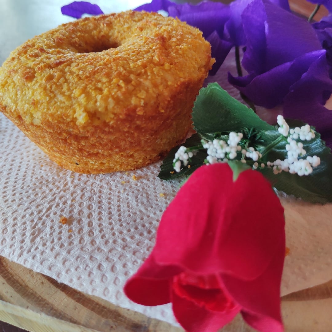 Photo of the Mini rustic corn cake 🌽 (without blender) – recipe of Mini rustic corn cake 🌽 (without blender) on DeliRec