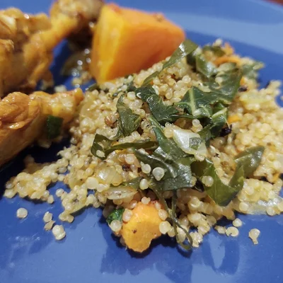 Recipe of quinoa rice on the DeliRec recipe website