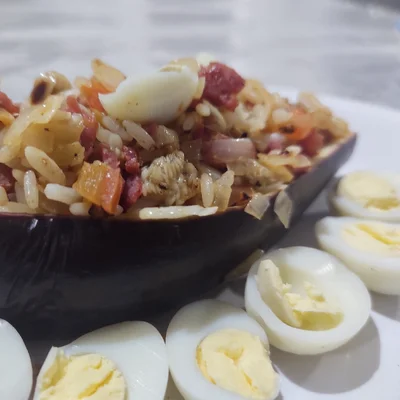 Recipe of Eggplant Chest 🍆 on the DeliRec recipe website