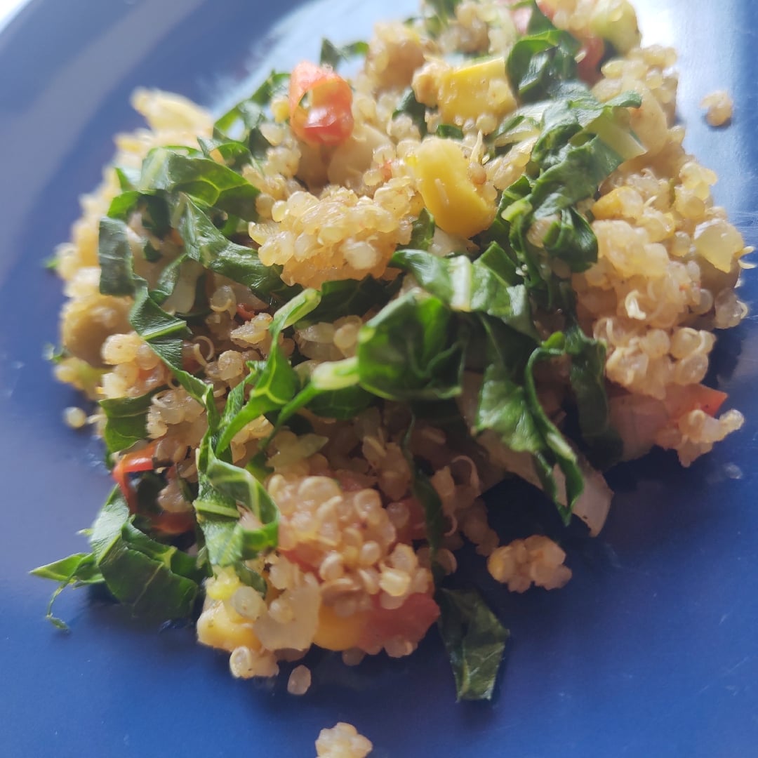 Foto da Arroz de quinoa com couve  - receita de Arroz de quinoa com couve  no DeliRec