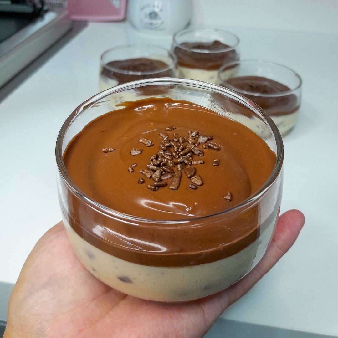 Photo of the Passion Fruit Mousse with Chocolate Ganache – recipe of Passion Fruit Mousse with Chocolate Ganache on DeliRec