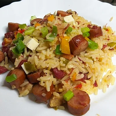 Recipe of Easy Carreteiro Rice on the DeliRec recipe website