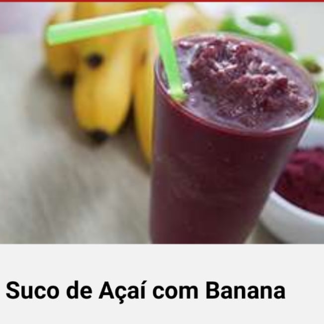 Photo of the acai juice with banana – recipe of acai juice with banana on DeliRec