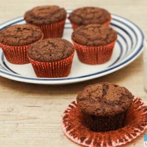 Photo of the Brownie-flavored Chocolate Muffin – recipe of Brownie-flavored Chocolate Muffin on DeliRec