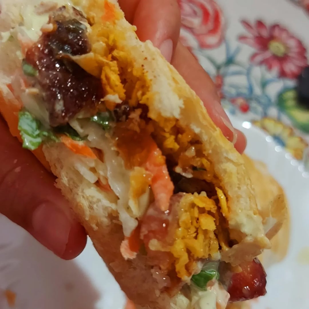 Photo of the Sausage sandwich with doritos 🍔 – recipe of Sausage sandwich with doritos 🍔 on DeliRec