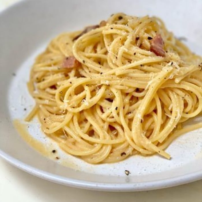 Photo of the Spaghetti carbonara – recipe of Spaghetti carbonara on DeliRec