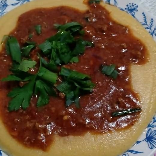 Photo of the cornmeal angu – recipe of cornmeal angu on DeliRec