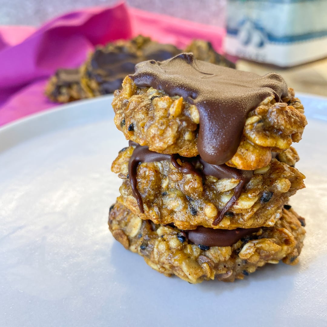 Foto da Cookie de granola com chocolate  - receita de Cookie de granola com chocolate  no DeliRec