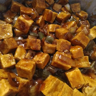Recipe of checkered tofu on the DeliRec recipe website