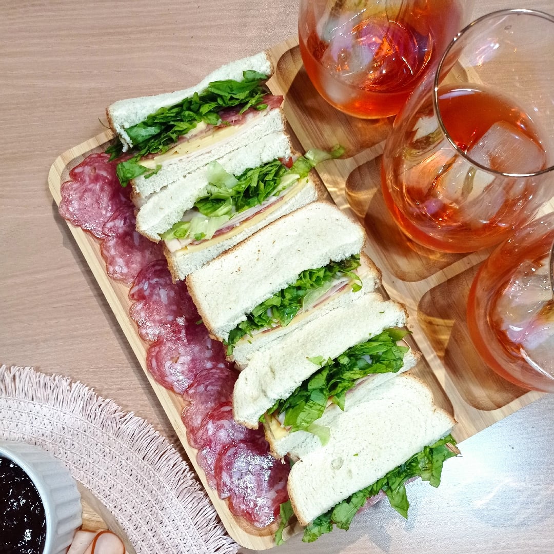 Photo of the Salami sandwich – recipe of Salami sandwich on DeliRec