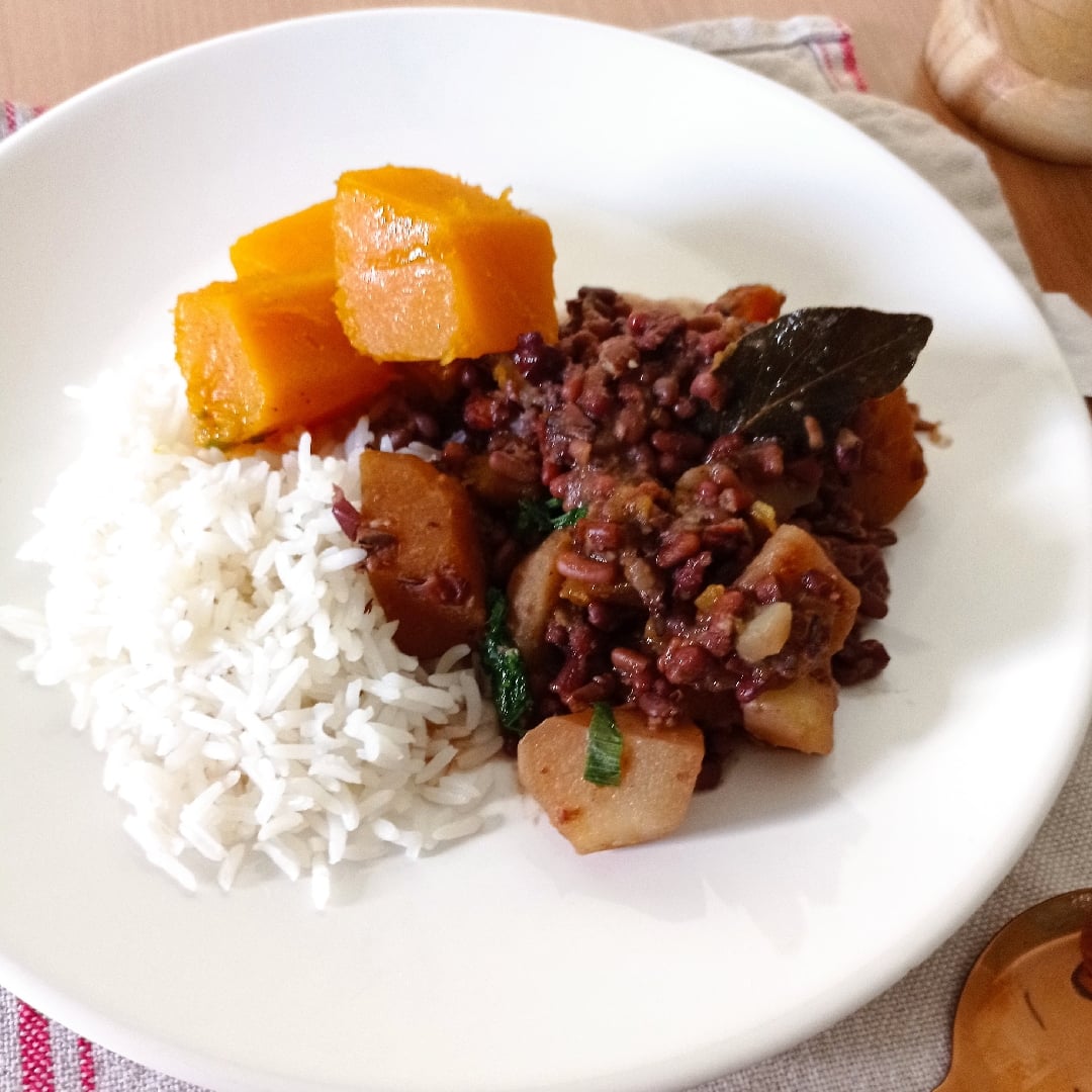 Photo of the Adzuki beans with vegetables – recipe of Adzuki beans with vegetables on DeliRec