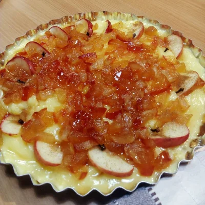 Recipe of delicious apple pie on the DeliRec recipe website