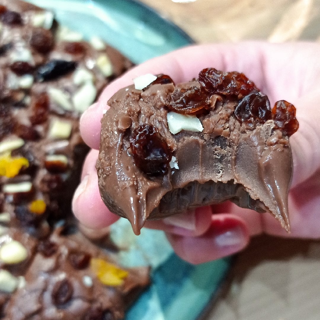 Photo of the Chocolate fugde with raisins – recipe of Chocolate fugde with raisins on DeliRec