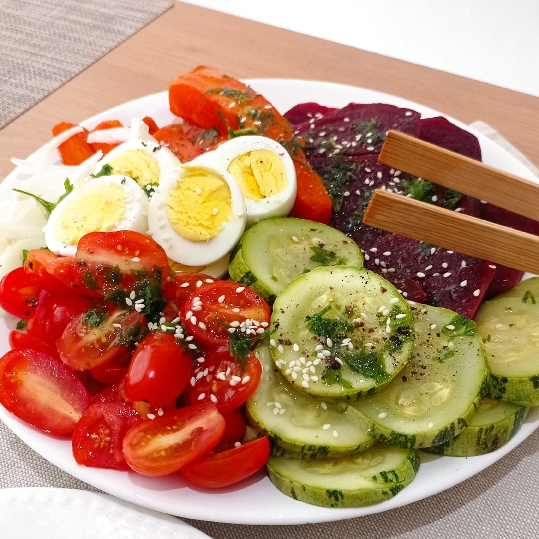 Foto da Salada refrescante de verão 🥗 - receita de Salada refrescante de verão 🥗 no DeliRec