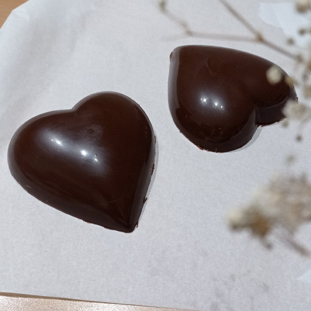 Photo of the chocolate hearts – recipe of chocolate hearts on DeliRec