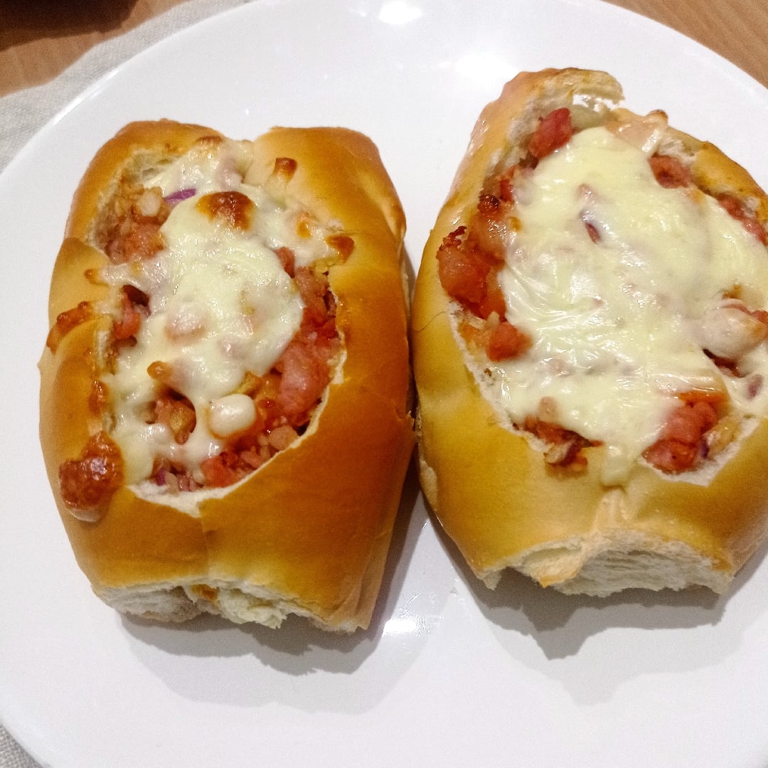 Photo of the Garlic bread with sausage and cheese – recipe of Garlic bread with sausage and cheese on DeliRec