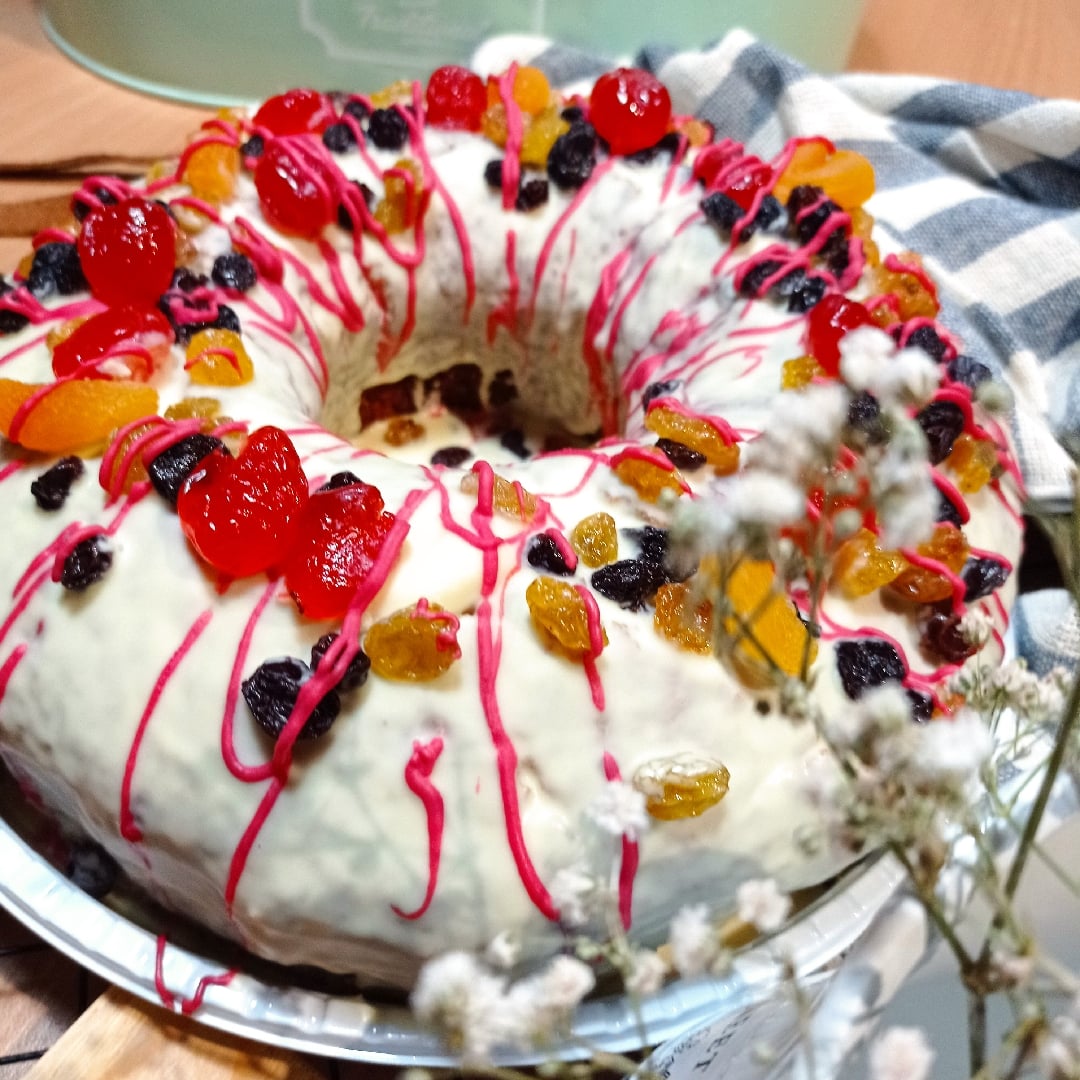 Photo of the Cake with candied fruits and apricot – recipe of Cake with candied fruits and apricot on DeliRec