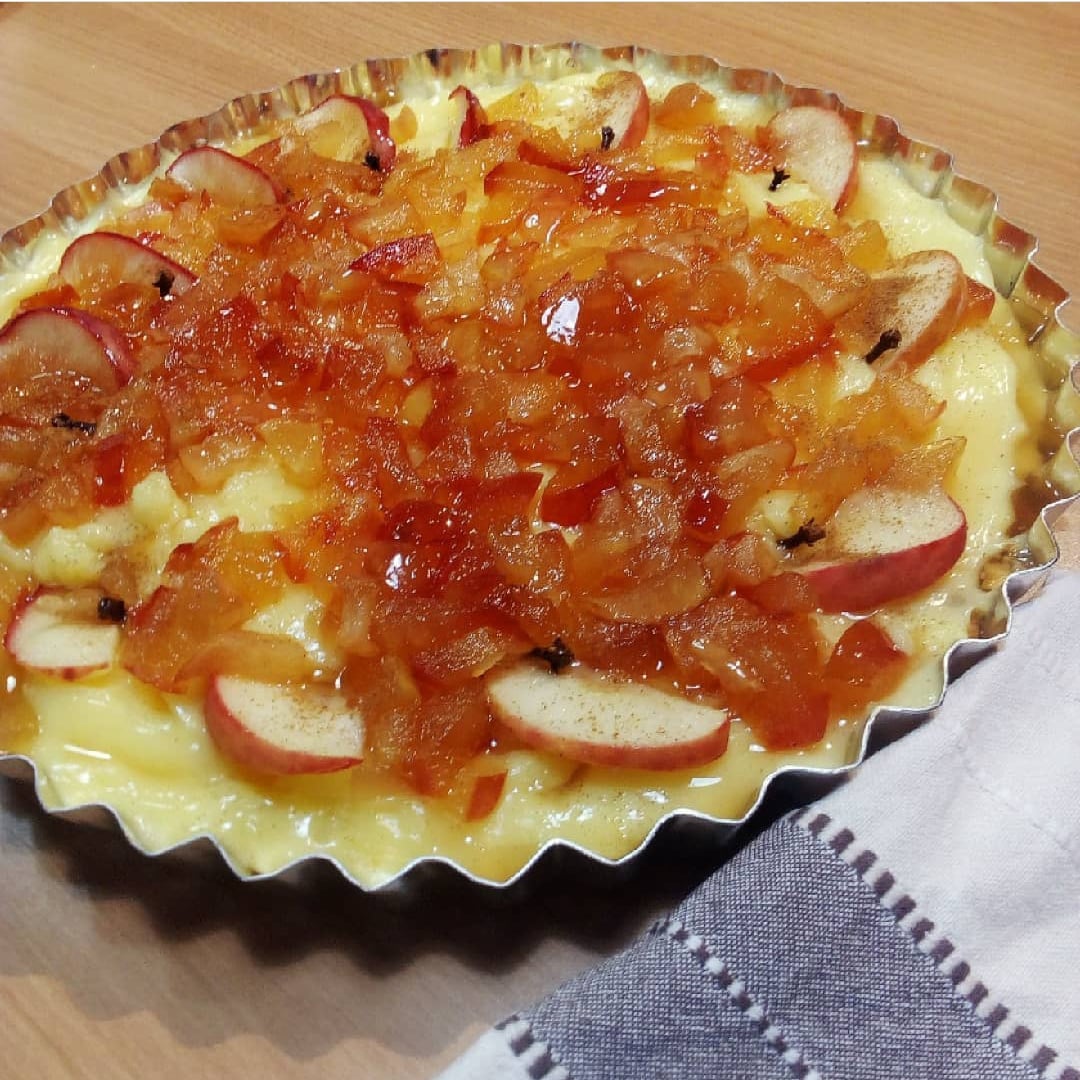 Photo of the delicious apple pie – recipe of delicious apple pie on DeliRec