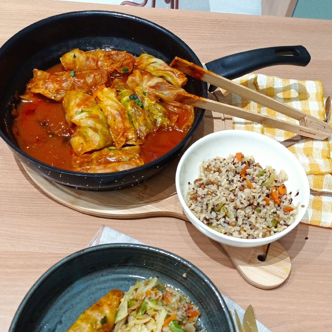 Photo of the Cabbage Stew with Multigrain Rice – recipe of Cabbage Stew with Multigrain Rice on DeliRec