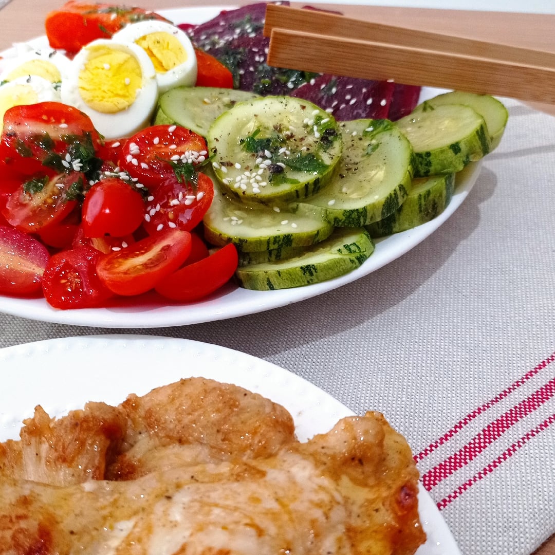 Photo of the Refreshing summer salad 🥗 – recipe of Refreshing summer salad 🥗 on DeliRec
