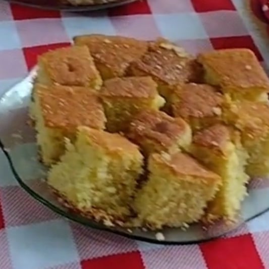 Foto della torta di fiocchi di mais - ricetta di torta di fiocchi di mais nel DeliRec