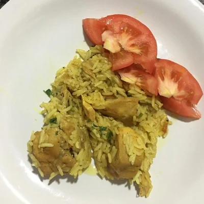 Recipe of Rice with chicken on the DeliRec recipe website