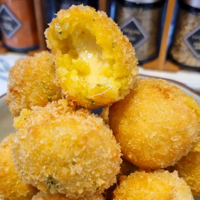 Photo of the Corn ball with cheese – recipe of Corn ball with cheese on DeliRec