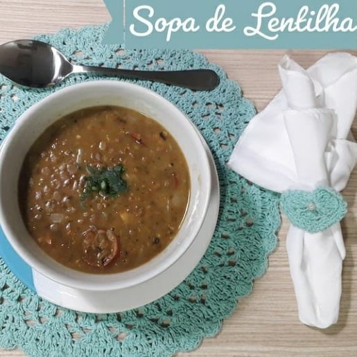 Foto da Sopa de Lentilha - receita de Sopa de Lentilha no DeliRec