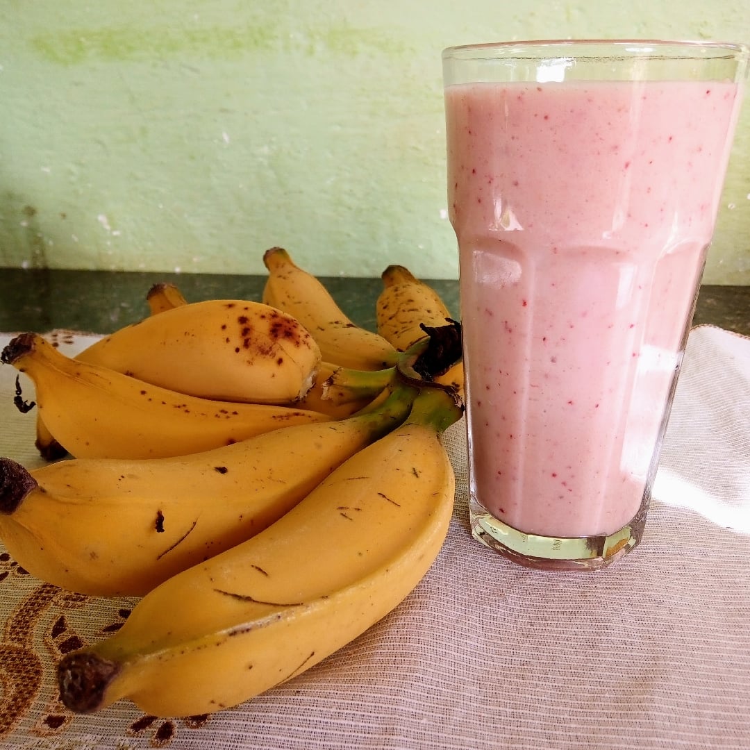 Foto da Vitamina de banana com morango - receita de Vitamina de banana com morango no DeliRec