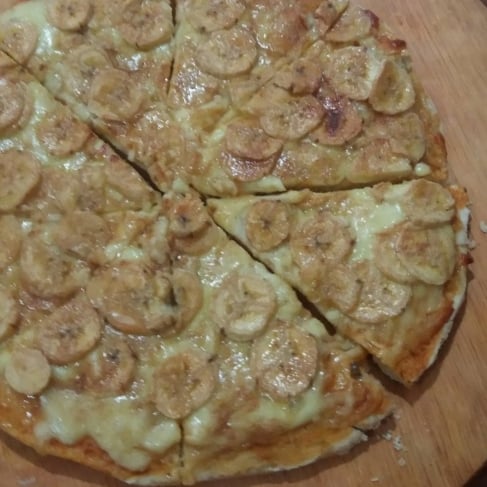 Foto da Pizza doce de banana  - receita de Pizza doce de banana  no DeliRec