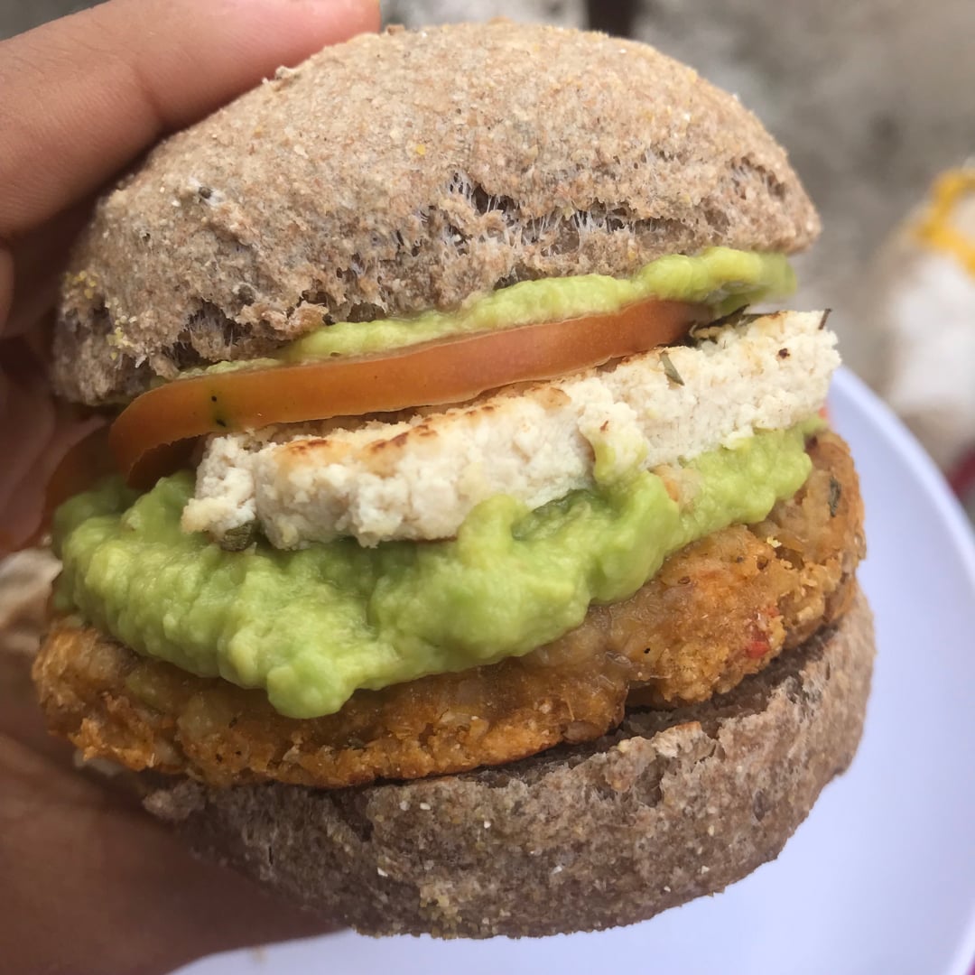 Photo of the chickpea burger – recipe of chickpea burger on DeliRec