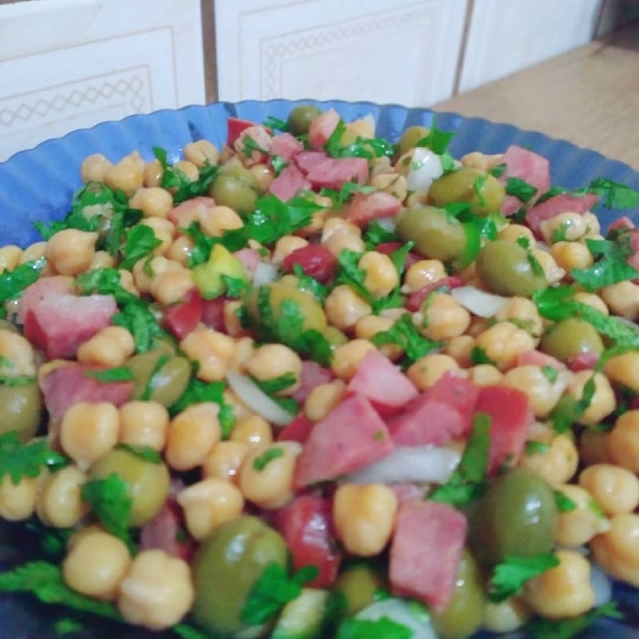 Photo of the chickpea salad – recipe of chickpea salad on DeliRec