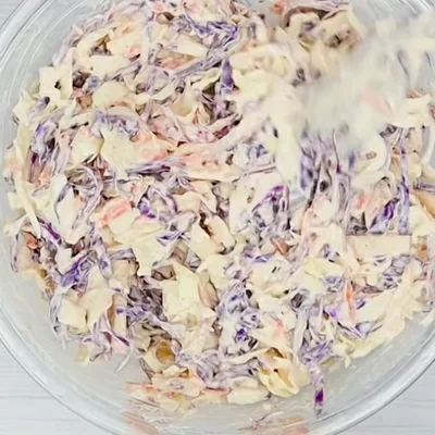 Recipe of cabbage salad on the DeliRec recipe website