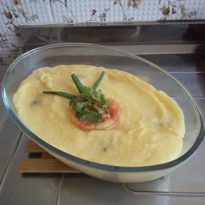 Recipe of Polenta stuffed with chicken on the DeliRec recipe website