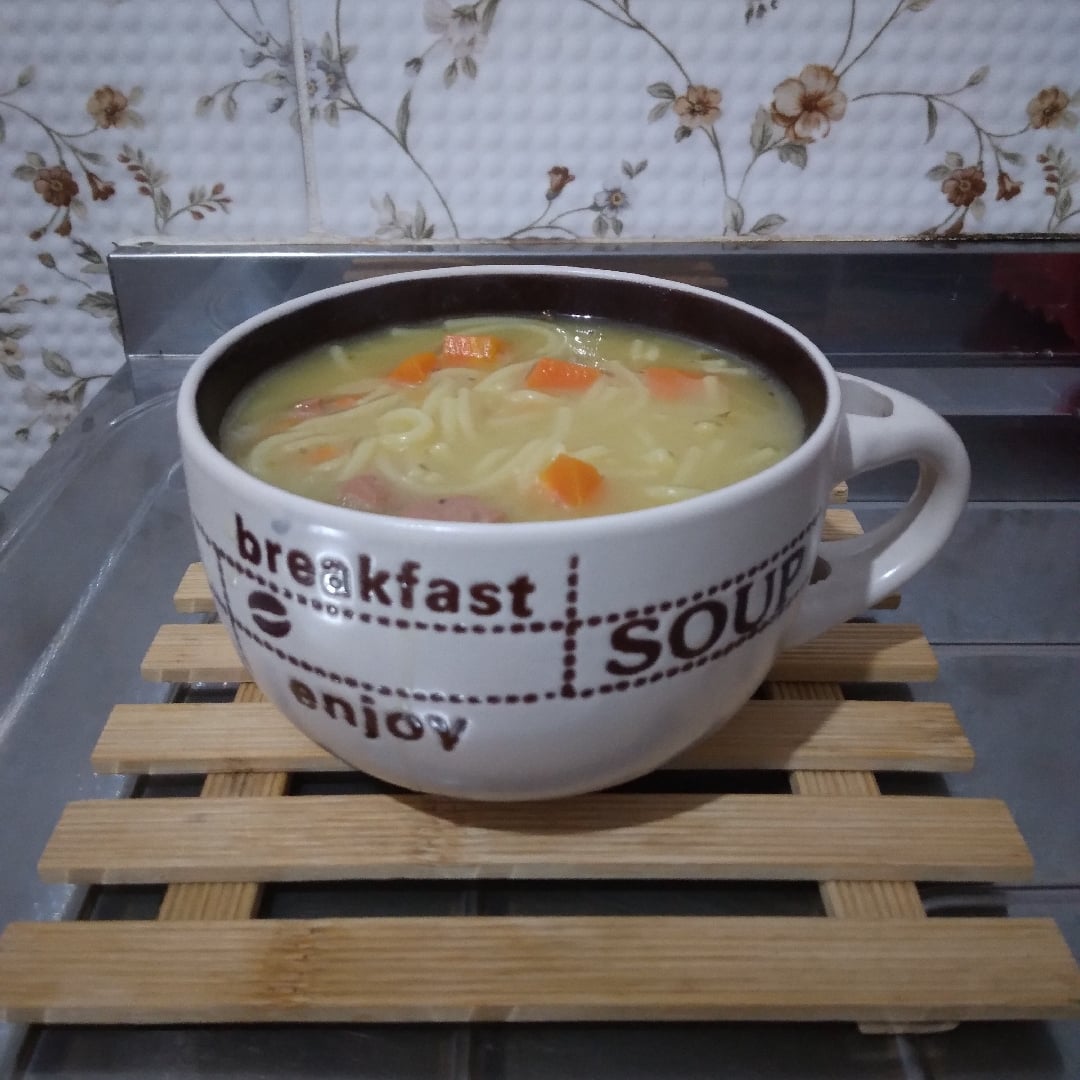 Foto da Sopa de macarrão rápida  - receita de Sopa de macarrão rápida  no DeliRec
