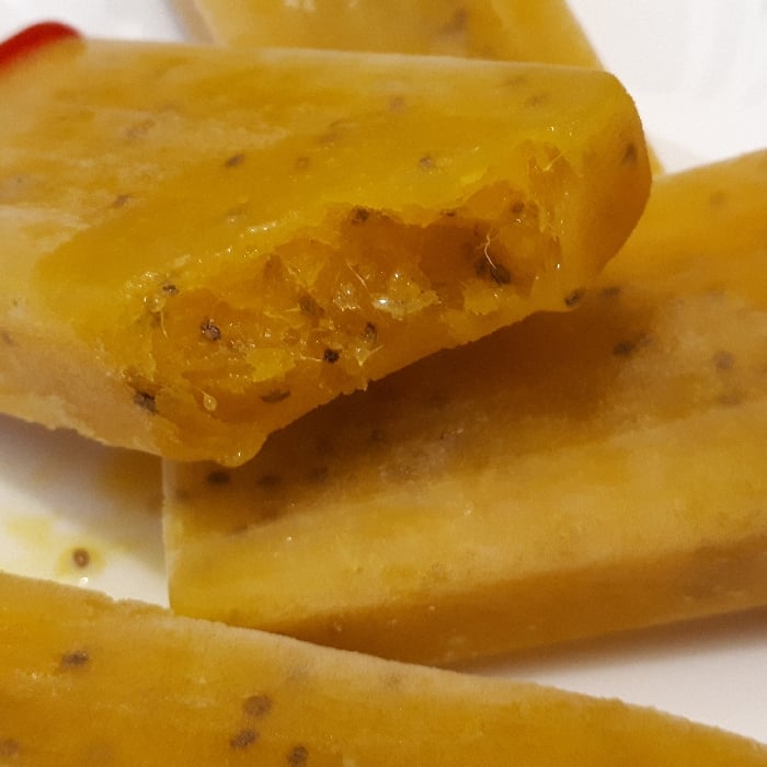 Photo of the Chia mango popsicle – recipe of Chia mango popsicle on DeliRec