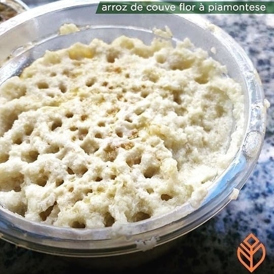 Photo of the Piedmontese cauliflower rice – recipe of Piedmontese cauliflower rice on DeliRec