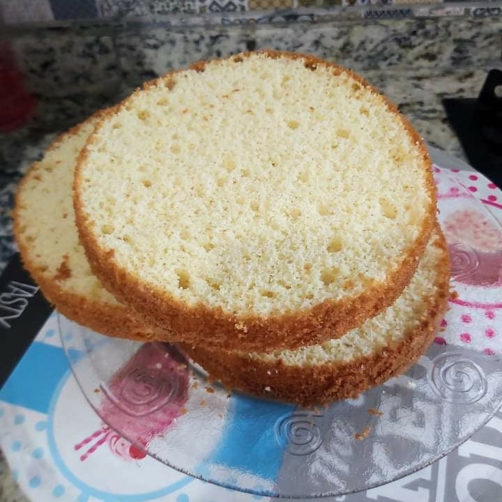 Photo of the fluffy white cake dough – recipe of fluffy white cake dough on DeliRec