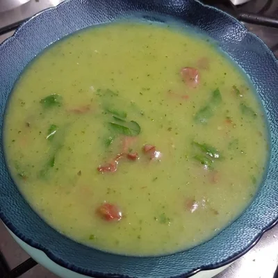 Recipe of Cornmeal Soup on the DeliRec recipe website
