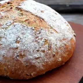 Photo of the Olive, onion and coriander bread – recipe of Olive, onion and coriander bread on DeliRec